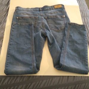 Mac Angela crystal straight leg jeans size 30
